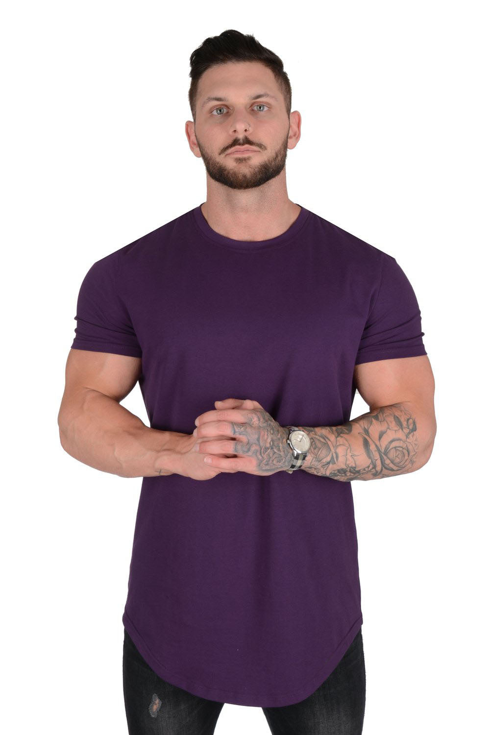 Herre Langærmet T-shirt Stilla