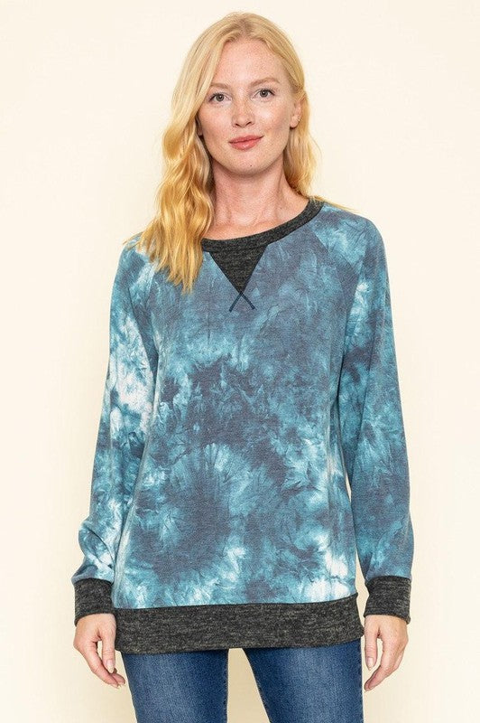 Stilla | Dye Raglan Tofarvet Tunika