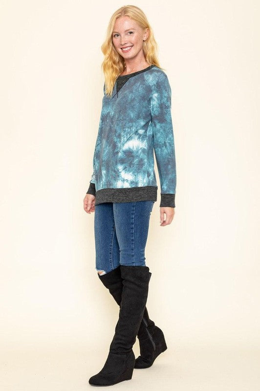 Stilla | Dye Raglan Tofarvet Tunika
