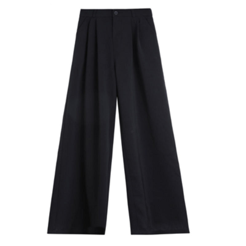 Kvinders cropped langærmet skjorte med brede ærmer og elegant silhuet