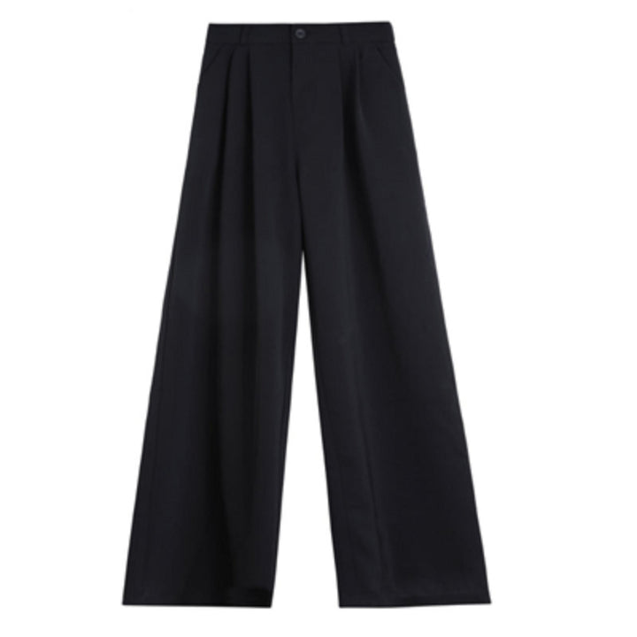 Kvinders cropped langærmet skjorte med brede ærmer og elegant silhuet