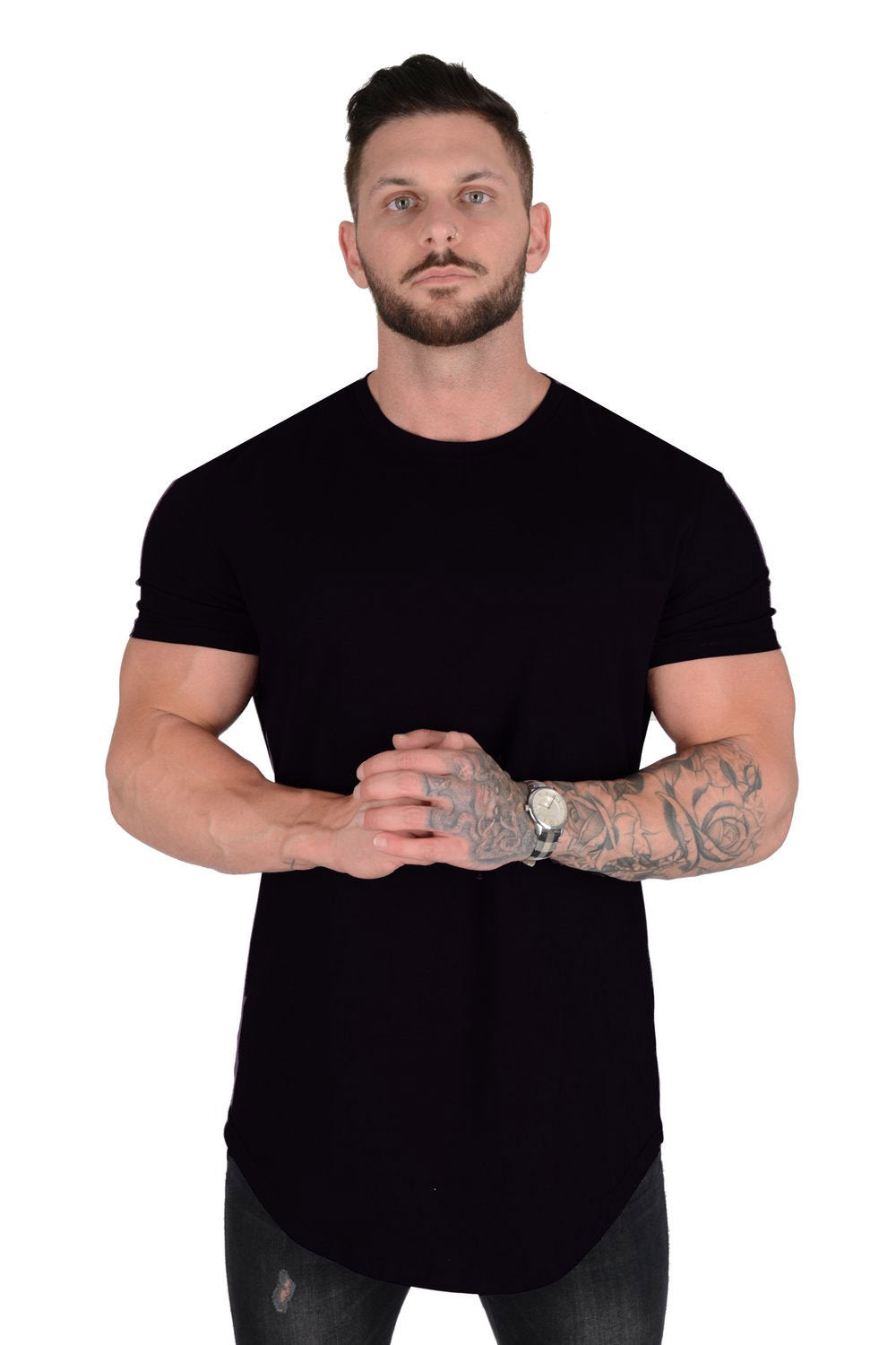 Herre Langærmet T-shirt Stilla