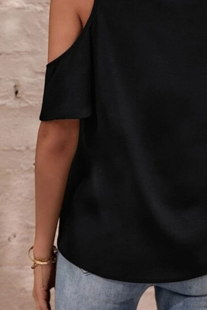 Stilla | Neck Kold Skulder Bluse