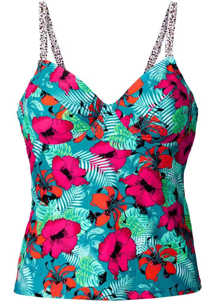 Dame Floral Tankini-top Skovae