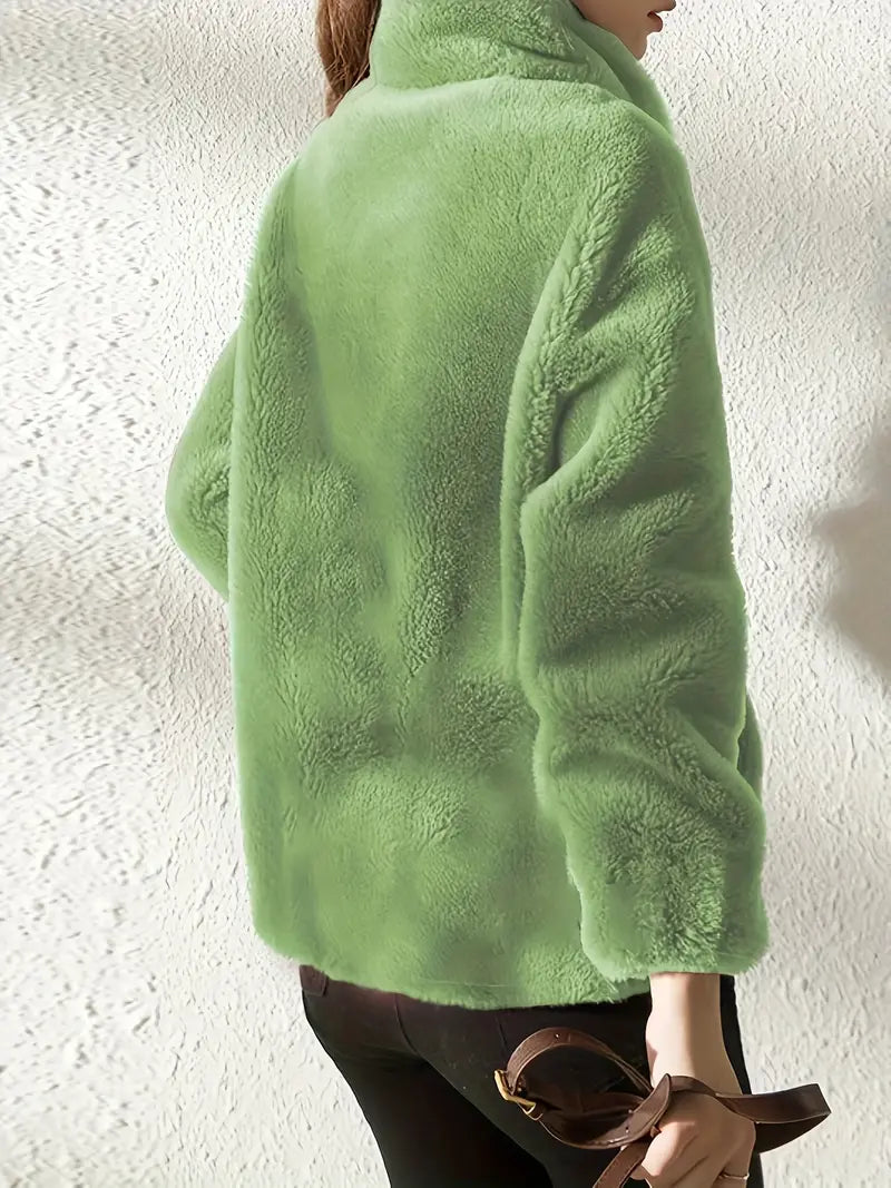 Stilla | Behagelig Pullover Med Lynlås og Snor