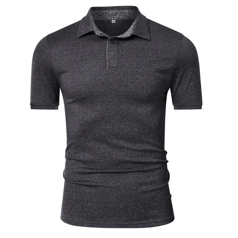 Herre Poloshirt med moderne ribdesign og åndbar stofteknologi Stilla
