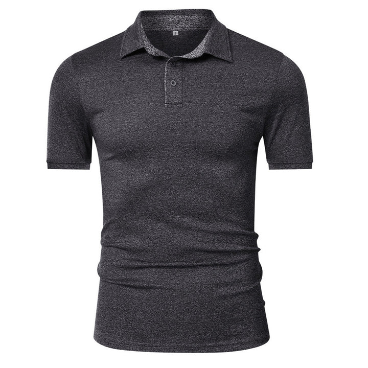 Herre Poloshirt med moderne ribdesign og åndbar stofteknologi Stilla