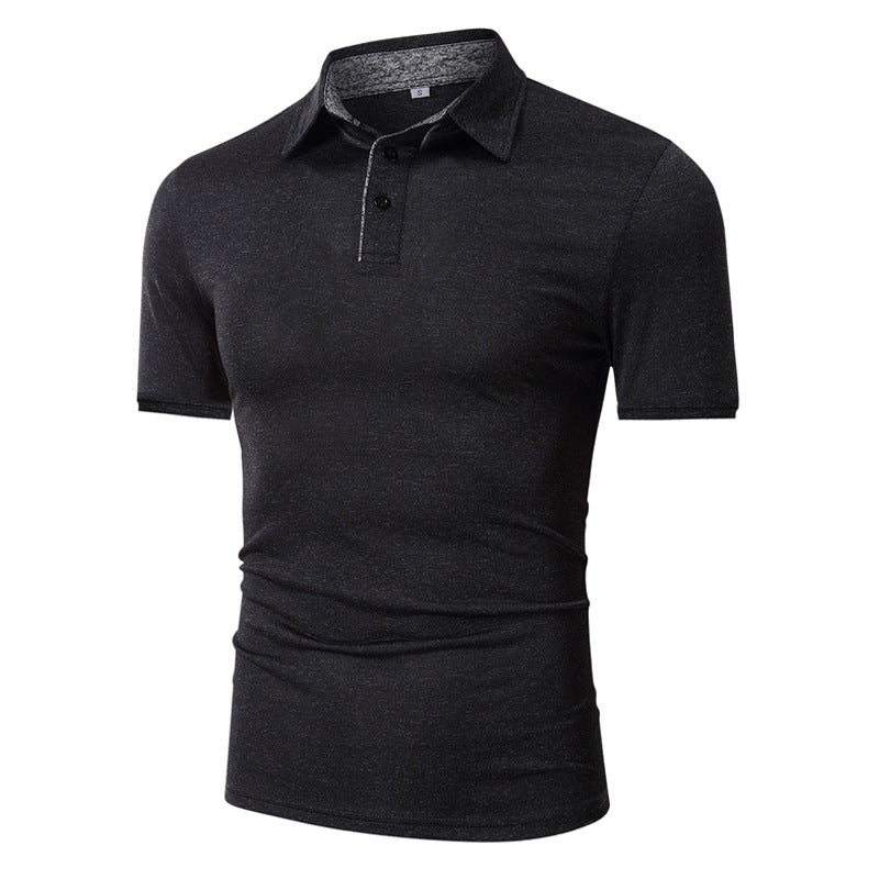 Herre Poloshirt med moderne ribdesign og åndbar stofteknologi Stilla