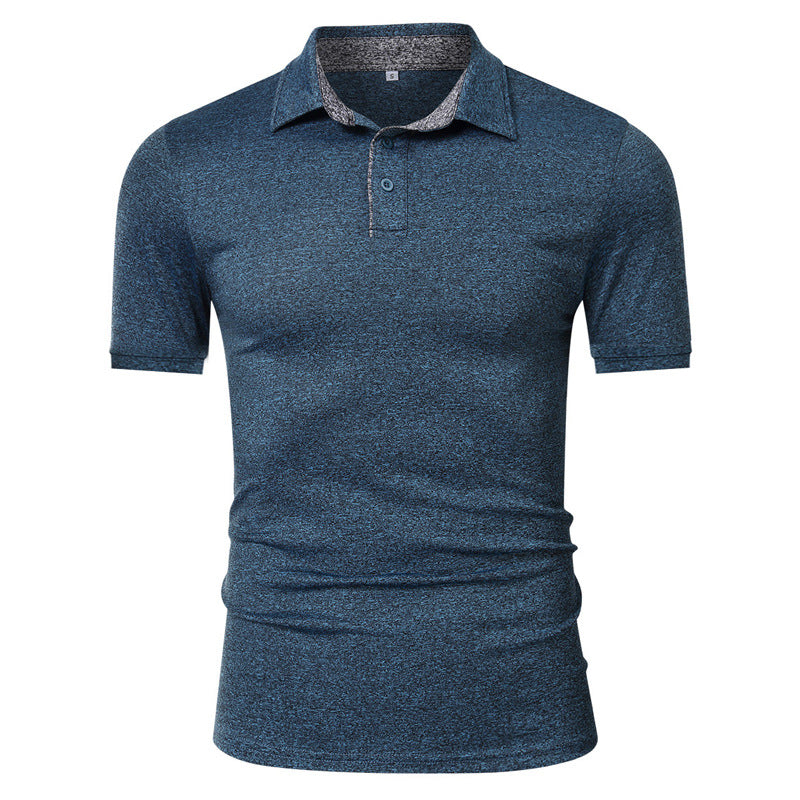 Herre Poloshirt med moderne ribdesign og åndbar stofteknologi Stilla