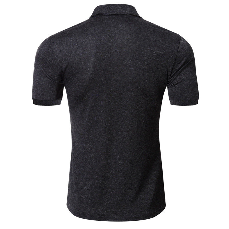 Herre Poloshirt med moderne ribdesign og åndbar stofteknologi Stilla