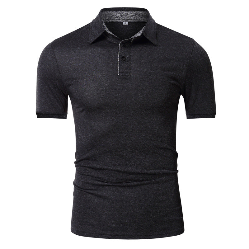 Herre Poloshirt med moderne ribdesign og åndbar stofteknologi Stilla