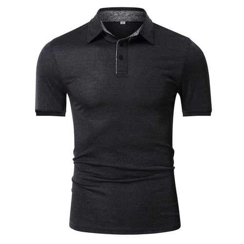 Herre Poloshirt med moderne ribdesign og åndbar stofteknologi Stilla