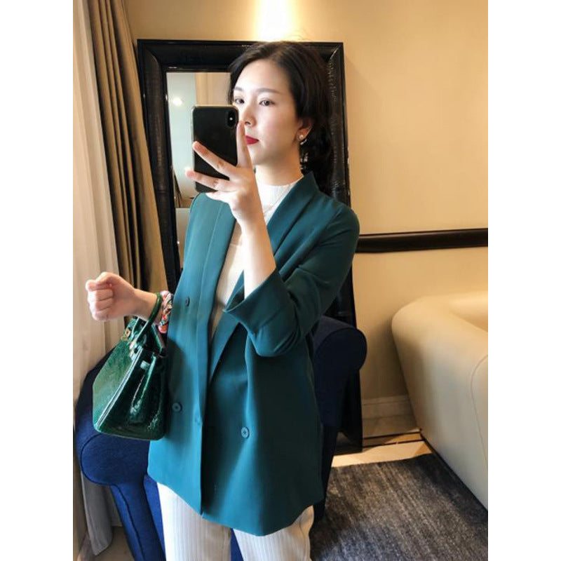 Dame elegant Oversized-blazer med moderne snit og kvalitetsdetaljer Stilla