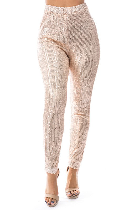 Stilla | Paillet Casual Bukser