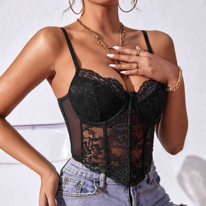 Stilla | Hals Blonde Detalje Cami