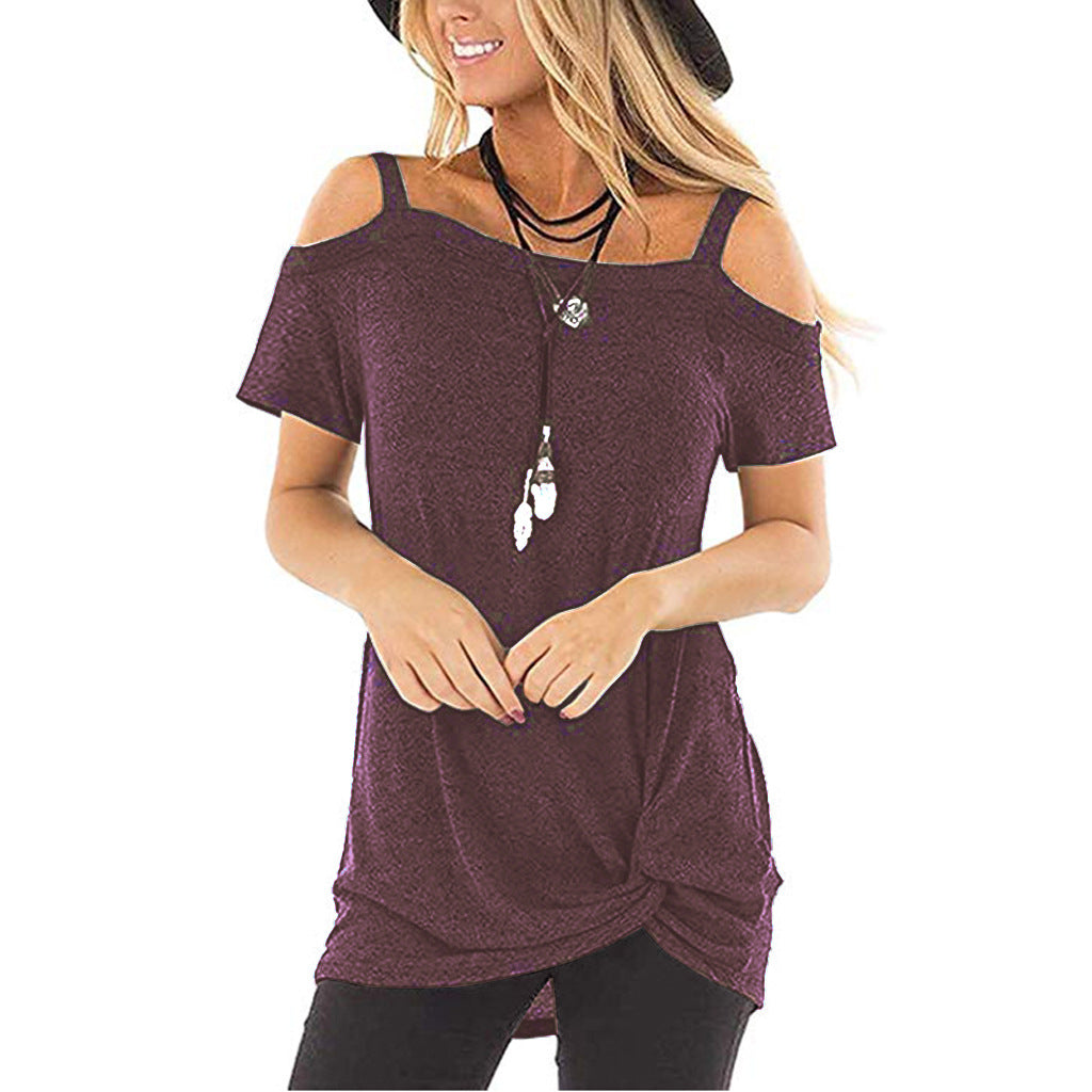Damer Off-Shoulder Overdel med moderne snit og afslappet pasform Stilla