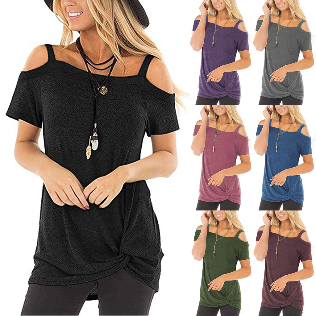 Damer Off-Shoulder Overdel med moderne snit og afslappet pasform Stilla