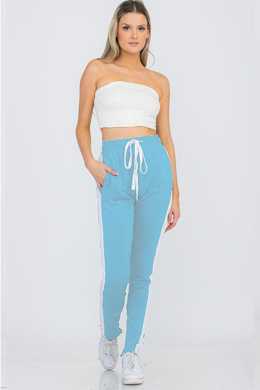 Stilla | Kvinders Track Pant Enkelt Stripe