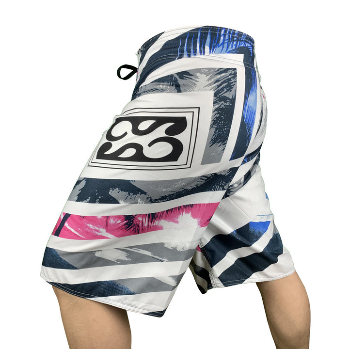 Herre Surf-Shorts med kreativt grafikdesign og innovative funktioner Stilla