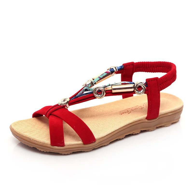 Dame Open-Toe Pantoletten med ergonomisk fodseng og fleksibelt remdesign Stilla