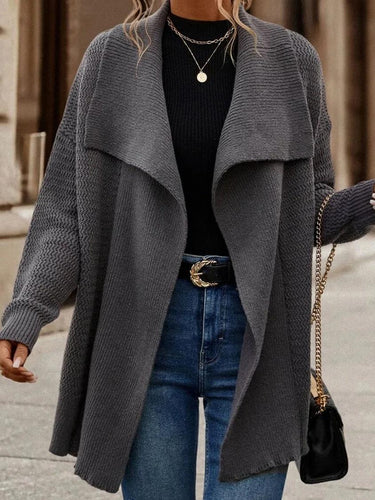 Stilla | Trendy Grå Cardigan til Kvinder