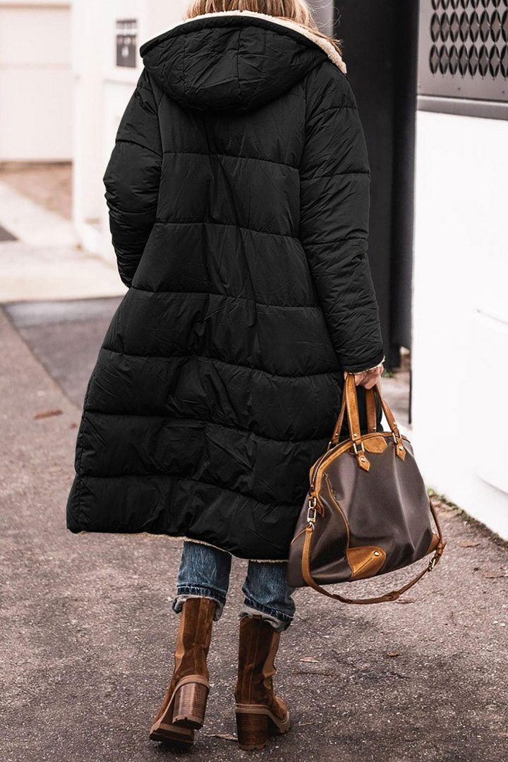 Stilla | Vendbar Parka Med Foder Af Pels