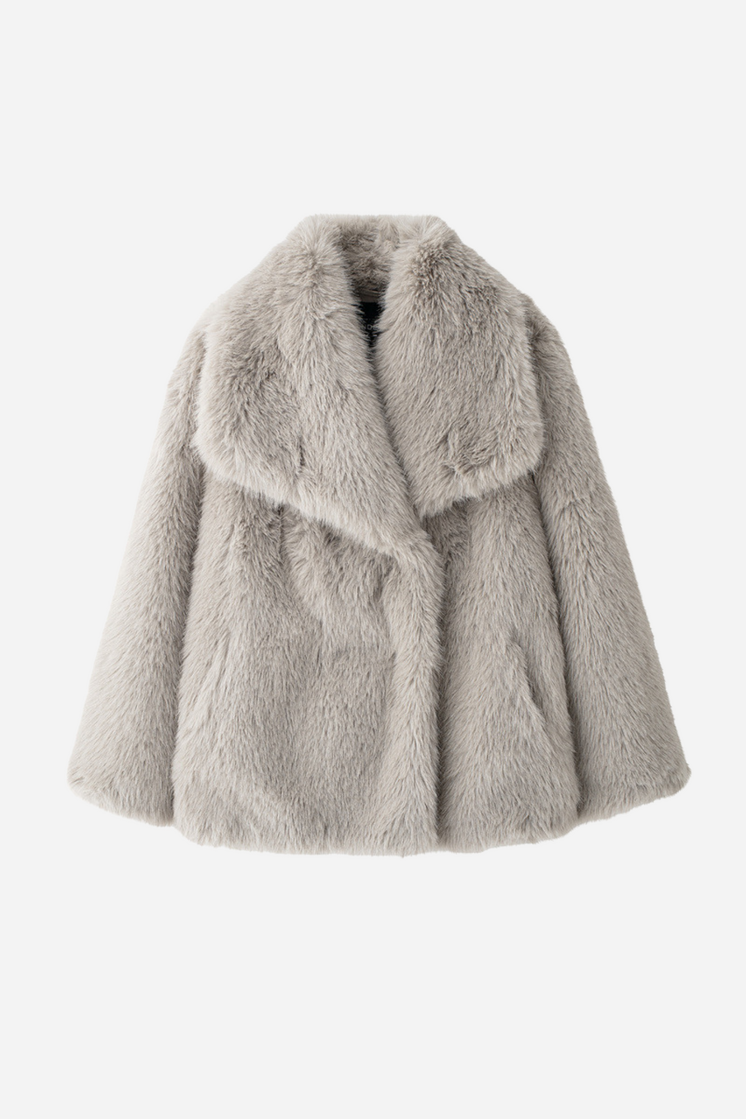 Stilla | Faux-fur-sjal-kravejakke