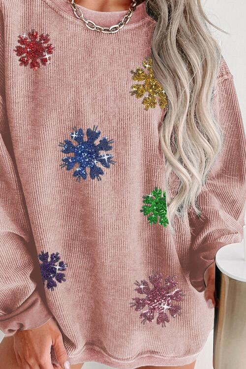 Stilla | Snefnug Rund Hals Sweatshirt