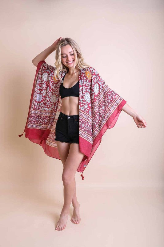 Stilla | Af Marokko Tapestry Tassel Kimono