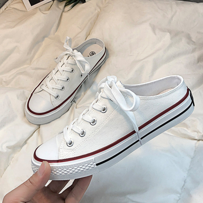 Dame fritids sneakers med åben hæl og afslappet stil Stilla