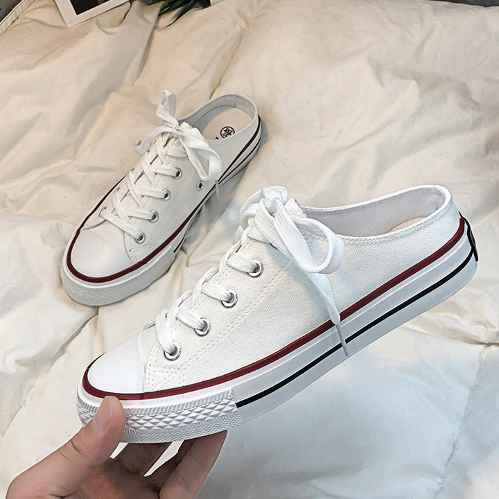 Dame fritids sneakers med åben hæl og afslappet stil Stilla