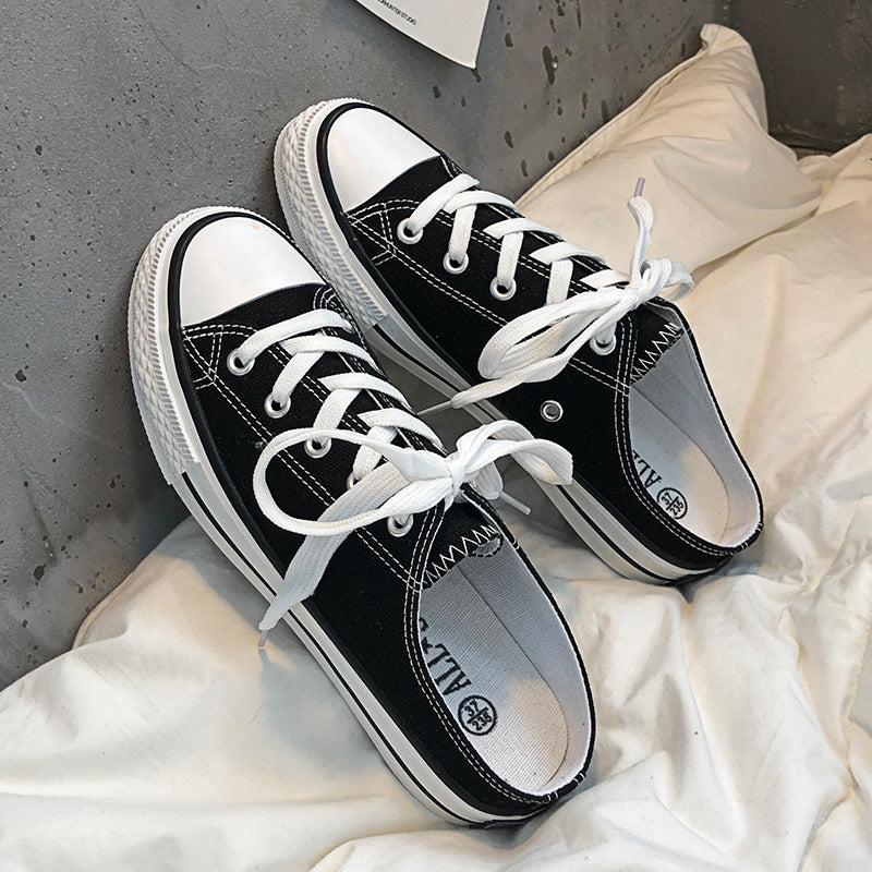 Dame fritids sneakers med åben hæl og afslappet stil Stilla