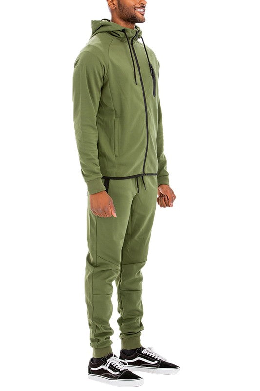 Stilla | Full Zip Sweat Pant Sweat Sæt