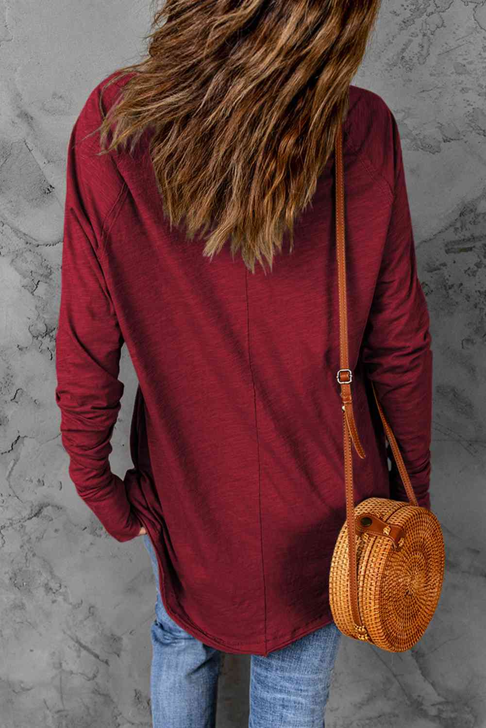 Stilla | Bright Grafisk Langærmet T-shirt