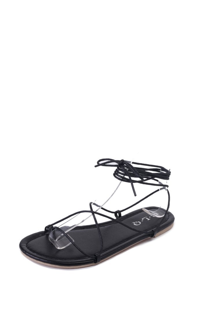 Dame Elegante Ziersandaler med transparent remdesign og fleksibel fodseng Stilla
