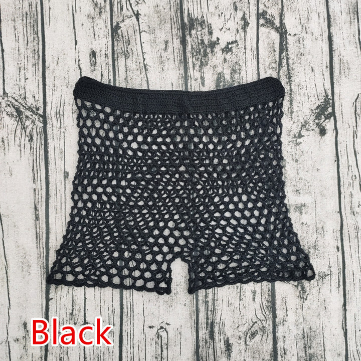 Dame netshorts lavet af elastisk garn Stilla
