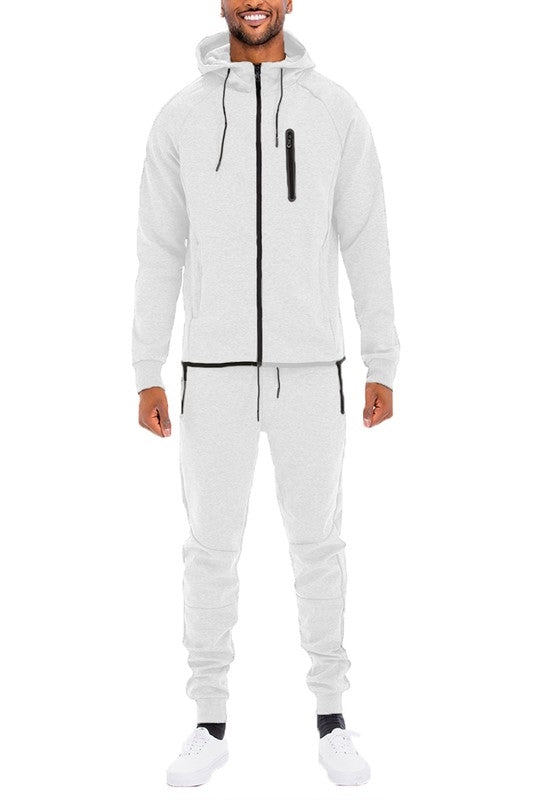 Stilla | Full Zip Sweat Pant Sweat Sæt