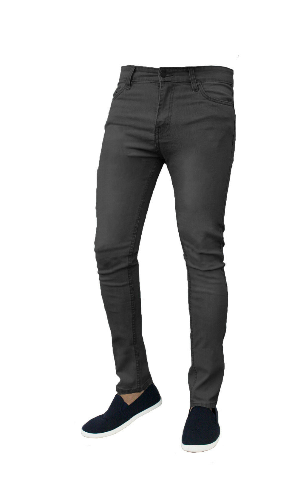 Herrer Slim Fit Jeans med elastisk materiale og moderne snit Stilla