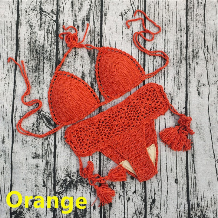 Dame Hæklet-Bikini-Sæt Stilla