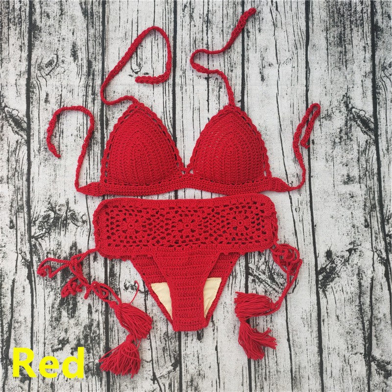 Dame Hæklet-Bikini-Sæt Stilla