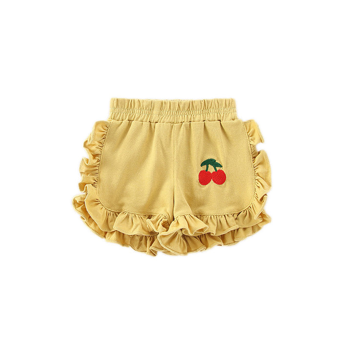 Femme Rynket Bomuldsshorts Stilla