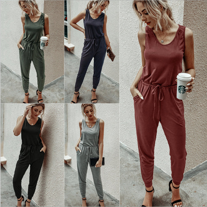 Dame komfortabel jumpsuit Stilla