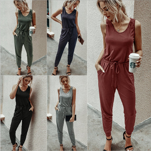 Dame komfortabel jumpsuit Stilla