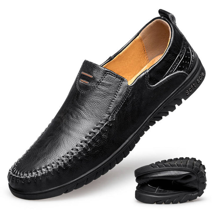Mænd Casual Læder Slipper Stilla
