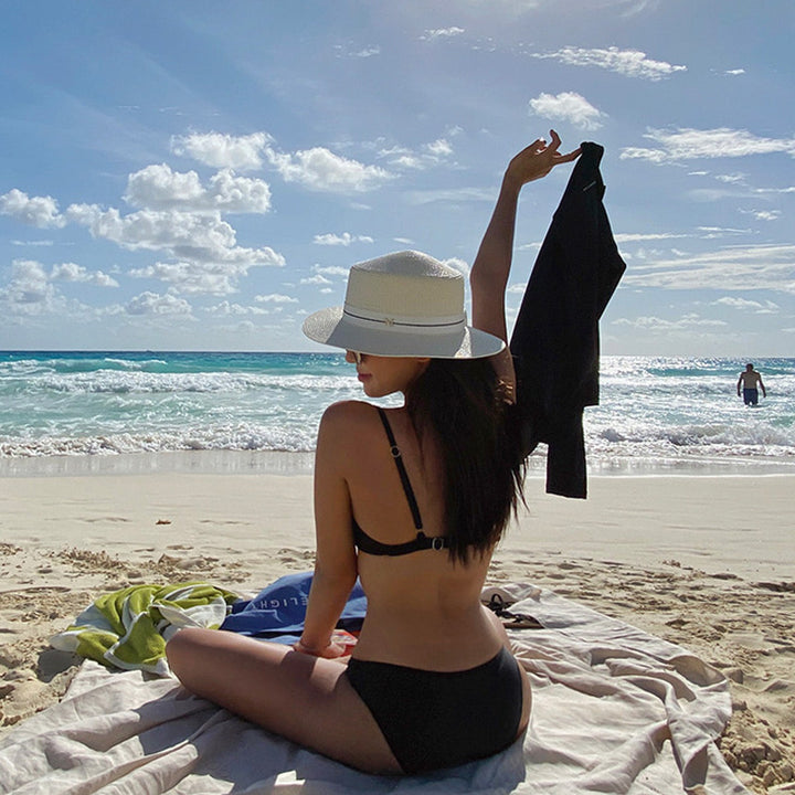 Dame Triangel-Bikini med elegant Push-Up design og justerbare stropper Stilla