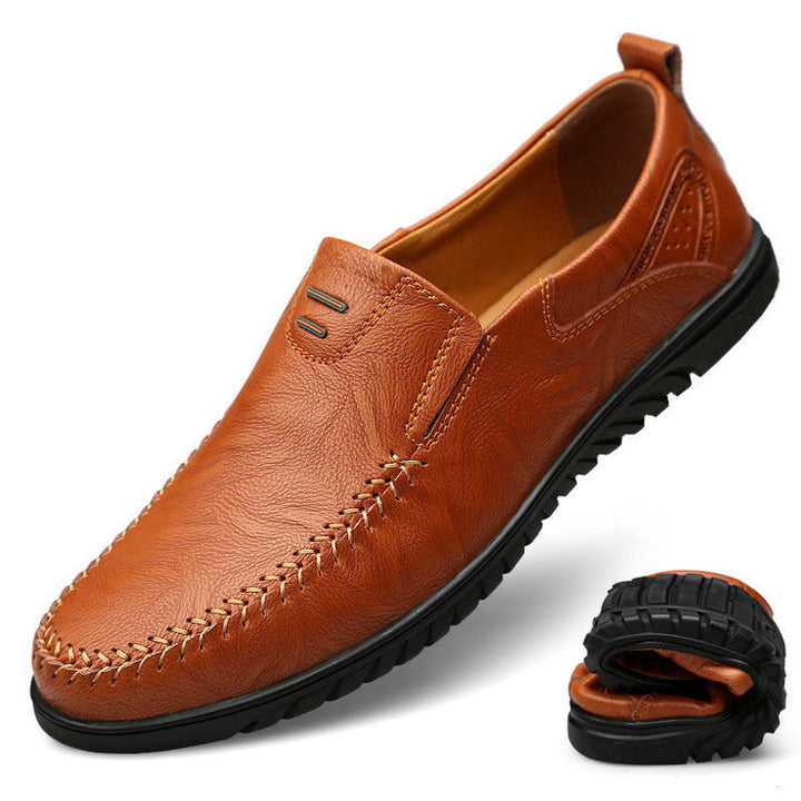 Mænd Casual Læder Slipper Stilla