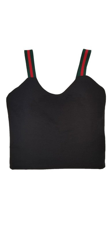 Stilla | Elastisk Strop Crop Top