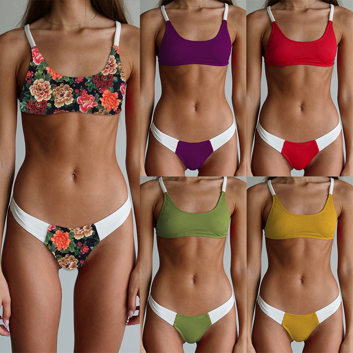 Dame Floral Design Bikini Skovae