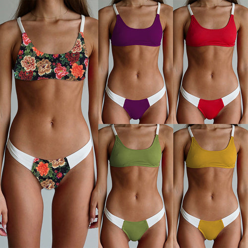 Dame Floral Design Bikini Skovae