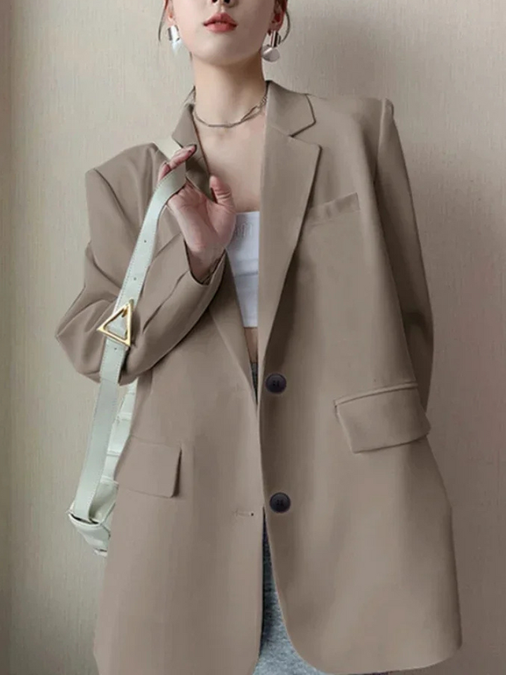Stilla | Slim Fit Lang Blazer til Kvinder